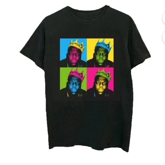 Notorious B.I.G. Black Short Sleeve Graphic T-Shirt - X-Large - Picture 1 of 3
